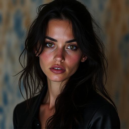 Portfolio portrait artistique créatif